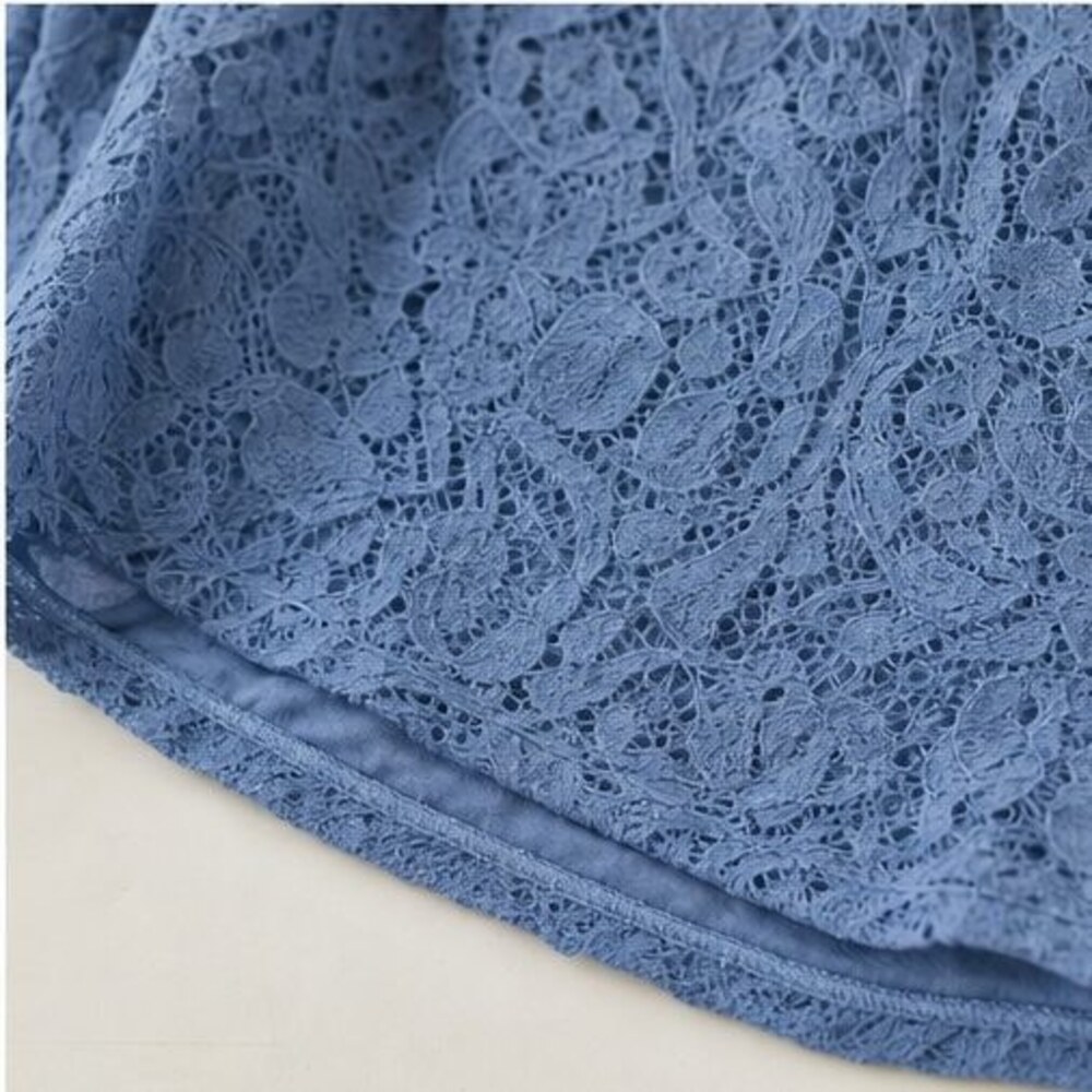 Blue Smocked Top - Picture 6 of 6